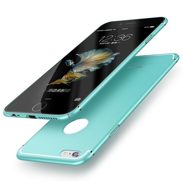 wholesale Factory New Fashion Luxury ultra Slim for apple iphone 6 6s case 4.7 Inch Frosted Hard Silicone Scrub Cover Phone Cases