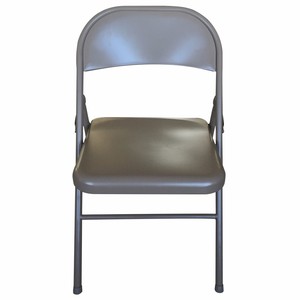 Chaises pliantes modernes en métal de style loisirs, bon marché, vente en gros pour salon, salle à manger, bar, chambre, hôtel, fonction à bascule - Product Image 2