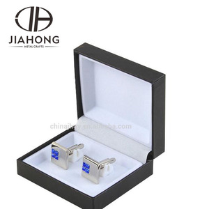Personalizado de plata blanks Clip/<span class=keywords><strong>mancuerna</strong></span> con gemelos caja - Product Image 6