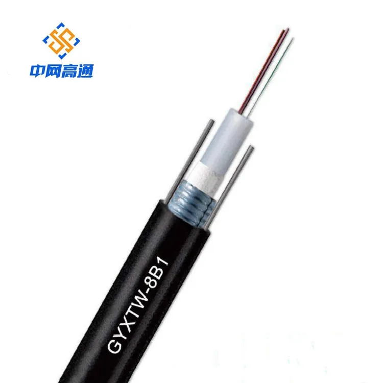 Micro Air Blowing Ducting Fiber Optical Cable GYCFXY, 24 Core Singlemode Ducting Blow Cable, Light Weight Jet Cable