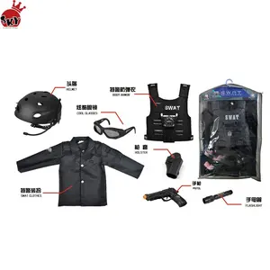 Customized China special police combination toy swat police toy military sets toys