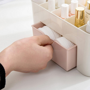 Rosa Blu Verde <span class=keywords><strong>di</strong></span> <span class=keywords><strong>Plastica</strong></span> <span class=keywords><strong>di</strong></span> Trucco Organizzatore Make Up Brush Storage box con Cassetto Tamponi <span class=keywords><strong>di</strong></span> Cotone Bastone <span class=keywords><strong>di</strong></span> Immagazzinaggio caso escritori - Product Image 4