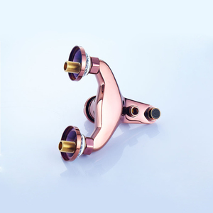 Set <span class=keywords><strong>Doccia</strong></span> a Incasso <span class=keywords><strong>in</strong></span> Ottone Contemporaneo con Portasapone, Rubinetti <span class=keywords><strong>Doccia</strong></span> Bagno Oro Rosa con Barra Laterale - Product Image 4