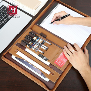 Cartella Portadocumenti <span class=keywords><strong>A4</strong></span> Personalizzata con Blocco per Appunti Cartella per Presentazioni Aziendali Portfolio <span class=keywords><strong>in</strong></span> Pelle - Product Image 5
