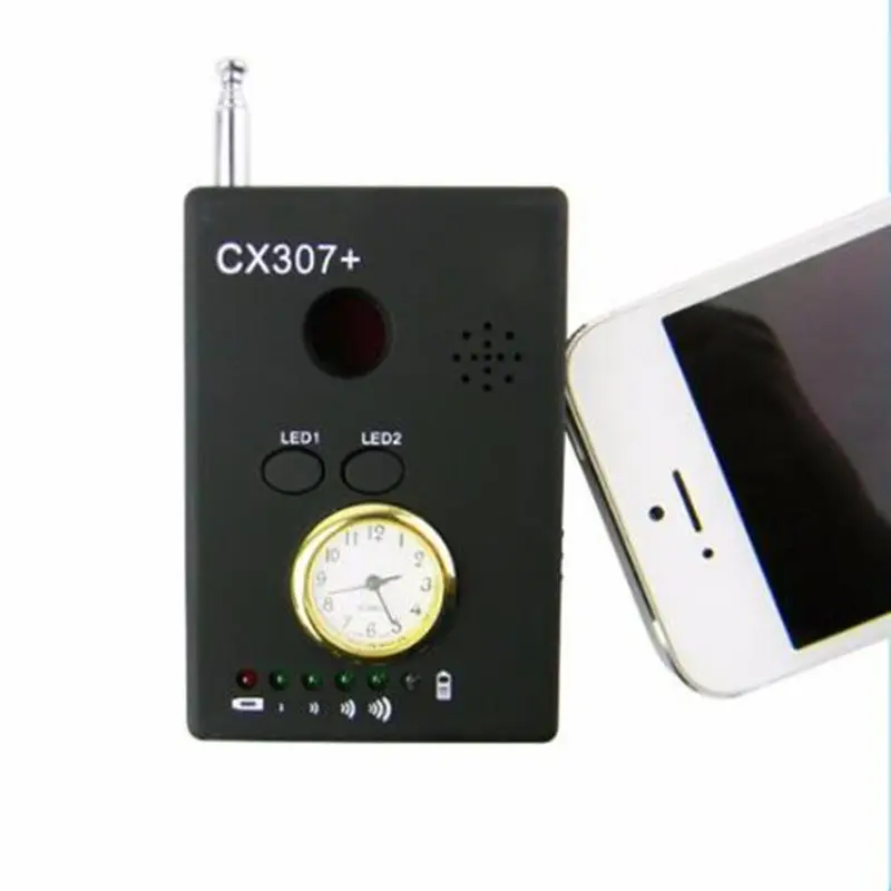 CX307 Wireless-Kamera mit voller Reichweite Anti-Spy-Fehler erkennung HF-Signal detektor GSM-Geräte finder FNR-Voll frequenz detektor