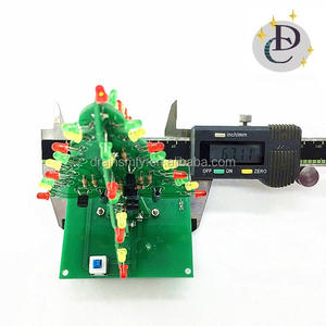 Kit de bricolage lampe LED à souder, arbre de noël - Product Image 4