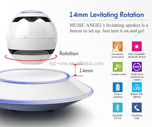 Led portátil inalámbrico bluetooth 4.0 floating levitación altavoz 360 grados gira - Product Image 5