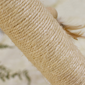 Commercio all'ingrosso Produttore di Fabbrica di trasporto Sisal Legno Scratch Scratcher Albero Giocattolo Dell'animale Domestico Gatto Post Per Il Gatto - Product Image 4