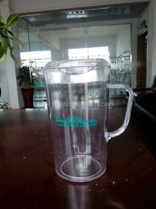 Bình Nước Nhựa Trong Suốt 1L Với Bốn Ly - Product Image 3