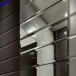 SINOY 4mm Large Beveled <strong>Mirror</strong> <strong>Tiles</strong> for <strong>Mirrors</strong> Home Decor Wall - Product Image 6