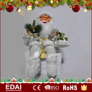 Estilo Europeo decoración del hogar de la Navidad desgaste colorido ropa de tela de fibra óptica - Product Image 2