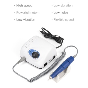 Güçlü 210 105L 65W 35000RPM Elektrikli Tırnak Matkap Makinesi El Aleti Manikür Pedikür Tırnak Dosya Ucu