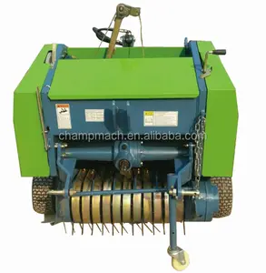 จีนเครื่องจักรที่ดีที่สุด910รอบฟางข้าวสาลีข้าวโพด Baler เครื่องขายดีในอุซเบกิสถาน