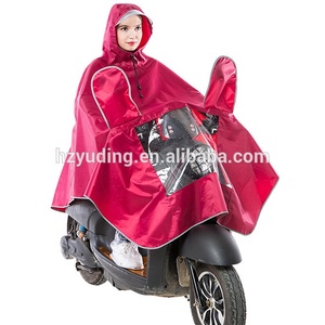 <span class=keywords><strong>Poncho</strong></span> personnalisable en PVC et polyester pour adulte unisexe, idéal pour le vélo ou la moto, avec capuche épaisse pour les activités de plein air et les voyages. - Product Image 5