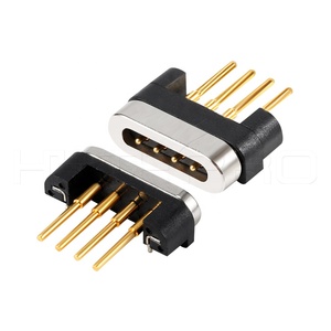HyteProストレートゴールドフィンガー23 4 5 6 78ピンPogo磁気<span class=keywords><strong>Usb</strong></span>充電器ワイヤーコネクター医学用