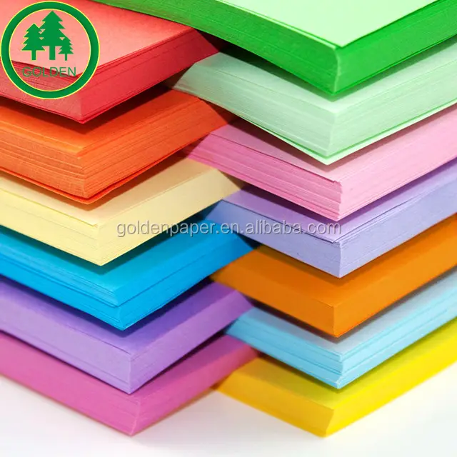 Hersteller A4 helle farbe kopierpapier/farbe bond papier 80gsm