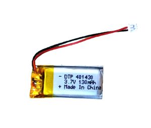 بطارية ليثيوم بوليمر قابلة لإعادة الشحن 401430 <span class=keywords><strong>3</strong></span>.7 فولت 130 مللي أمبير في الساعة معتمدة من KC - Product Image 2