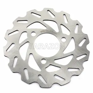 227mm polaris 450 500 atv quad bike rotor de disco de freio de aço inoxidável