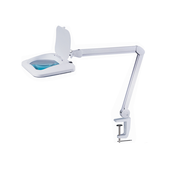 Освещенное увеличительное зеркало для макияжа, светодиодная вспышка света с увеличительным стеклом BM-6020-8