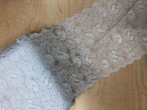 Commercio all'ingrosso di fabbrica personalizzato ampio uncinetto elasticizzato elasticizzato elasticizzato in Nylon Tricot <span class=keywords><strong>pizzo</strong></span> per la decorazione del vestito - Product Image 2
