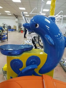 Poltrona Odontoiatrica Elettrica per Bambini DTC-326, Design a Forma di Delfino Blu Cartoonesco - Product Image 6