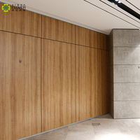 Dernier design de cloison murale en bois moderne, cloison murale de bureau intérieure en mélamine de 16 mm