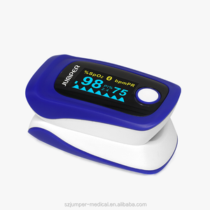 مقياس التأكسج بنبض الإصبع مقياس التأكسج في الدم (OLED) جهاز مراقبة PI SpO2 PR - Product Image 1