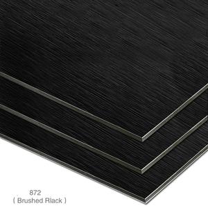 <span class=keywords><strong>Brushed</strong></span> Nhôm Composite Panel Vàng Bạc trang trí nội thất Signage <span class=keywords><strong>ACM</strong></span> bảng điều chỉnh - Product Image 3