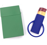 Vente chaude antidérapant personnalisé impression Logo Silicone fumer briquet étui support manchon pour allume-cigare couverture