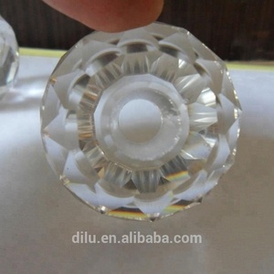 Bola de cristal 20mm 40mm 60mm 80mm 100mm, bolas de vidro oco com furo - Product Image 4