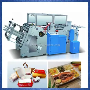 paper Chip box making machine,paper French fries box forming machine,paper Sandwich Packing Container former