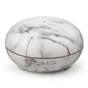 Aroma Difuser Ultrasonic Humidifier Industrial Electric Air Freshener Portable Bloom Room 300Ml Essential Oil Marble Gx Diffuser