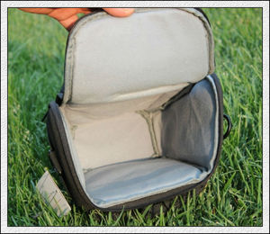 2014 a prueba de agua colombófilo triángulo único barato bolso de la cámara - Product Image 2