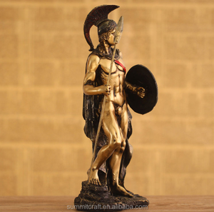 Resina europea soldado romano escultura - Product Image 2
