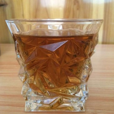Diamond Whiskey Glasses,Crystal  Glass, Malt or Bourbon, Glassware Gift.
