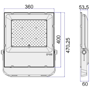 UNK-FL200A IP65 U support large plage de température 200 <span class=keywords><strong>W</strong></span> allée chemin lumière - Product Image 2