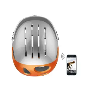 Open Helm Met Ingebouwde Camera Helm Blue Tooth Motorfiets