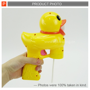 EPT güzel karikatür ördek sabun kabarcık tabancası oyuncaklar çocuklar için - Product Image 3