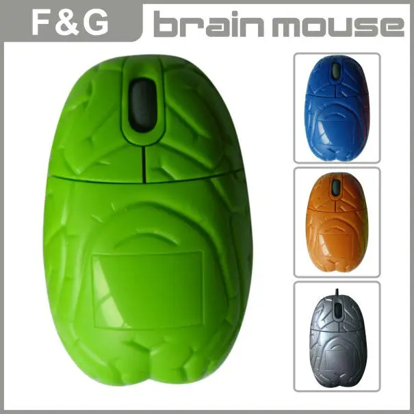 funny computer mouse brain mouse for gift and promotional