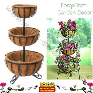 <span class=keywords><strong>Support</strong></span> <span class=keywords><strong>mural</strong></span> décoratif en fil de fer métallique pour fleurs, fabriqué en Chine - Product Image 1