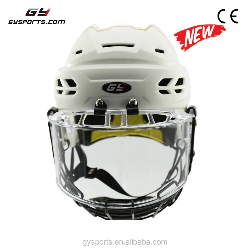 Professional PP Material New Design Anti-Scratch Ice Hockey Helmet Ice Hockey player Equipment for kids