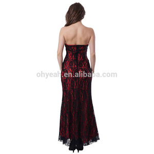 R7147-2 vestido <span class=keywords><strong>de</strong></span> noche largo elegante maxi hombro fuera ohyeah moda - Product Image 3