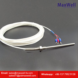 Tipo K Mesa sensor RTD <span class=keywords><strong>Sonda</strong></span> de acero inoxidable tubo RTD <span class=keywords><strong>Pt100</strong></span> Mesa - Product Image 2