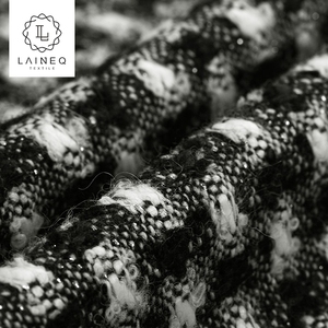Nuevo grueso británico vintage flor vestido de lujo Boucle tejido de lana de Cachemira - Product Image 3