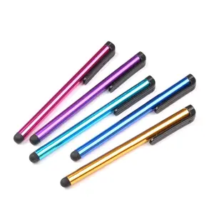 جديد الترويجية هدية من المعدن العالمي ستايلس قلم شاشة اللمس لالروبوت الهاتف لوحة الكمبيوتر اللوحي