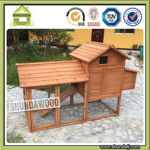 SDPets Al Aire Libre Industrial de Madera Gallinero Para Gallinas <span class=keywords><strong>Ponedoras</strong></span> - Product Image 1