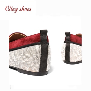 Donne <span class=keywords><strong>mocassini</strong></span> 2018 Strass casuale Abbellito Pelle Scamosciata Del Faux Appartamenti - Product Image 3