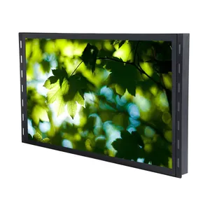 Wall mounted / embedded 1440*900 19 inch open frame lcd touch screen monitor with HDMI VGA AV BNC 12c dv input