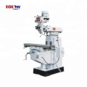 china shandong turret milling machine 4H 5h vertical and horizontal universal milling machine mill keyway export to word