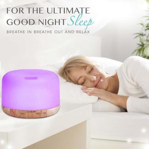 Humidificador de <span class=keywords><strong>aromaterapia</strong></span> con control remoto, <span class=keywords><strong>difusor</strong></span> de aceite esencial para yoga familiar, Spa, <span class=keywords><strong>aromaterapia</strong></span>, popular, Industrial, 500ml - Product Image 5